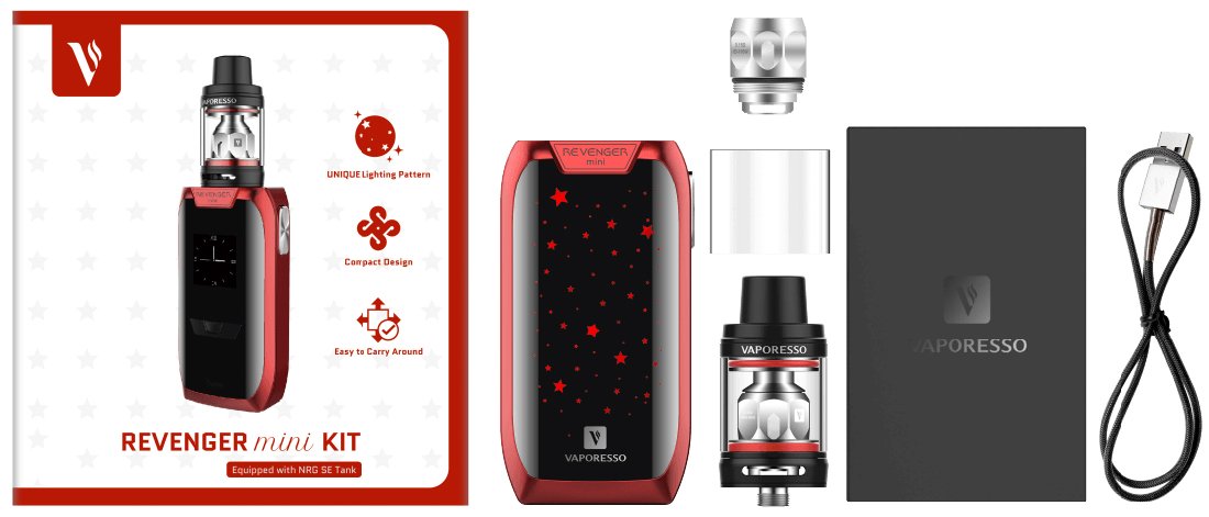 Vaporesso Revenger Mini + NGR SE Kit 33 Vaporesso Revenger Mini + NGR SE Kit