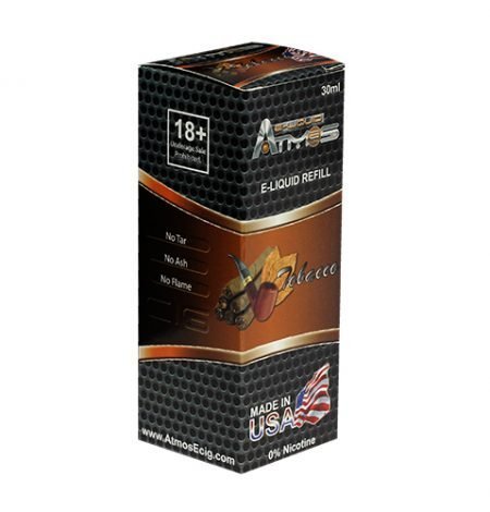 E-LIQUID ATMOS Tobacco 12/30mL 5 E-LIQUID ATMOS tobacco