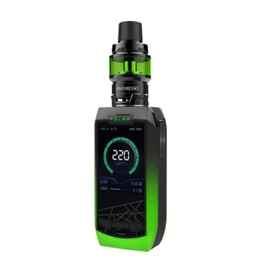 vaporesso polar cascade kit negro verde