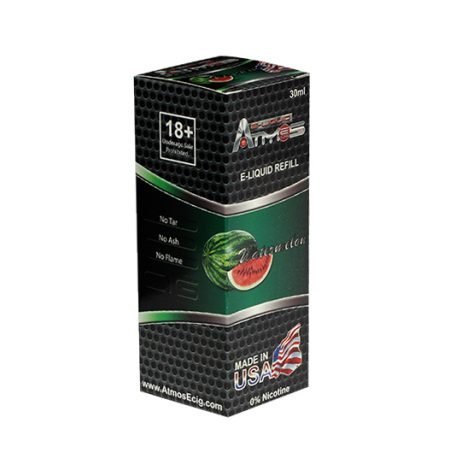 E-LIQUID ATMOS Sandía 12/30mL 5 E-LIQUID ATMOS sandia caja