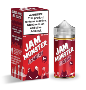 Monster Jam Frutilla-Strawberry 100ml 5 monster jam frutilla strawberry