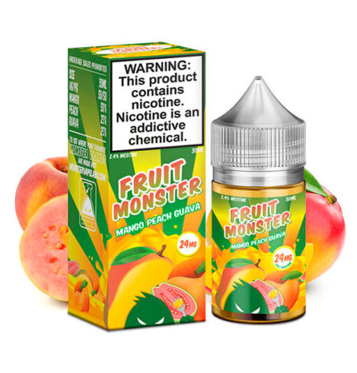 fruit monster mango peach guaba