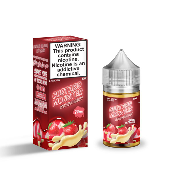 SALT Custard Monster Frutilla 3 salt custard monster frutillas