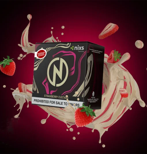 Nasty NPod Strawberry Custard - Flan Frutilla