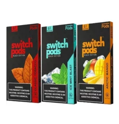 Switch Pods Tabaco/Menta/Mango 6%