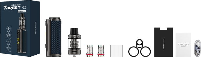 Vaporesso Target 80 Kit ITank 17 Vaporesso Target 80 Kit ITank