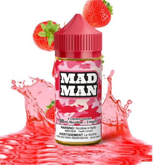 Liquido Mad Man Frutilla Strawberry