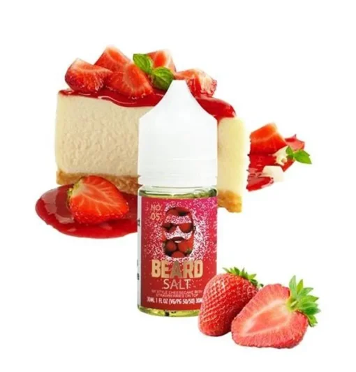 SALT Beard NO 05 Cheesecake Frutilla