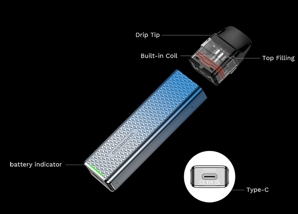 Vaporesso XROS 3 MINI Kit Pod 21 Vaporesso XROS 3 MINI partes