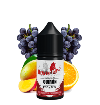 Heaven Hell Quirón POD/MTL - Naranja Uva morada Mango