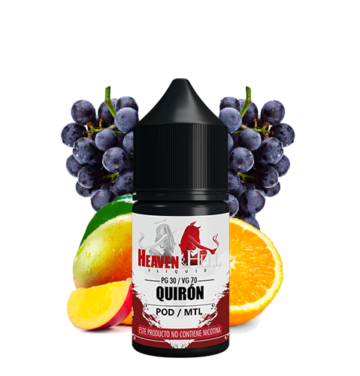 Heaven Hell Quirón POD/MTL - Naranja Uva morada Mango