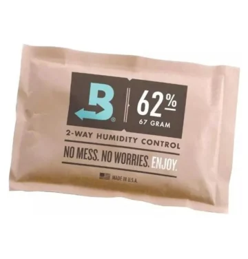 Boveda Controlador de humedad 62% formato 67g - sobre humidificación bidireccional