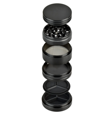 Moledor Pulsar | 5pc | 70mm | Contenedor Wax/Hierba 7 Moledor Pulsar | 5pc | 70mm | Contenedor Wax/Hierba - Imagen 2