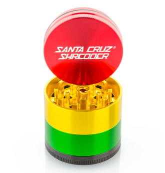 Moledor Santa Cruz Shredder Grinder 4pc 50mm Rasta