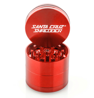 Moledor Santa Cruz Shredder Grinder 4pc 50mm Red