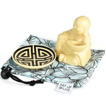 Pipa Art Of Smoke cerámica Buddha