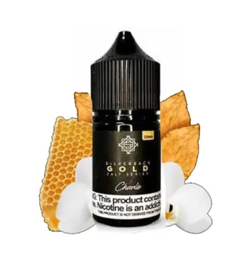 SALT Silver Back Charlie Gold Series Tabaco Vainilla Miel