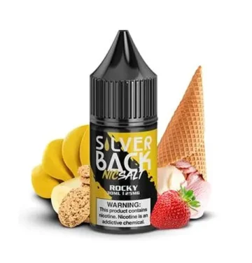 SALT Silverback Rocky Galleta Plátano Frutilla Helado Vainilla