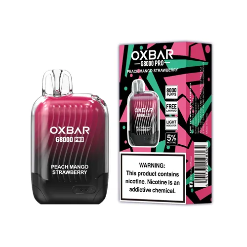 Oxbar g8000 pro Peach Mango Strawberry