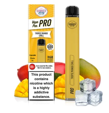 Dinner Lady Vape Pen Pro desechable Tropic Mango Chill