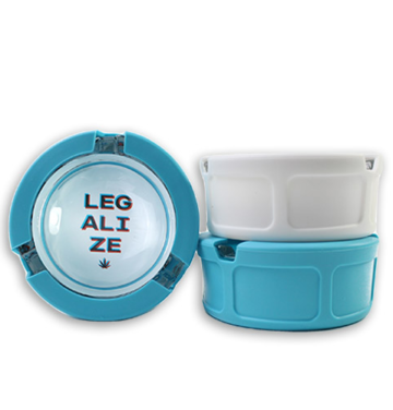 Cenicero Ugly House Vidrio/Silicon de Giddy
