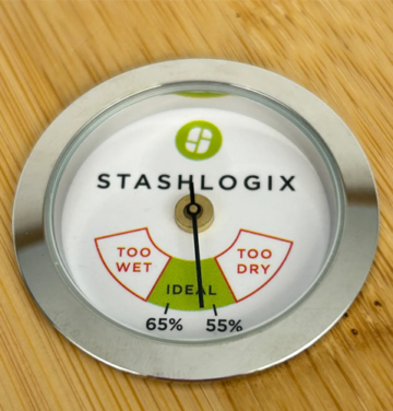 Contenedor Stashlogix Bamboo SmartJar + Boveda - Imagen 6
