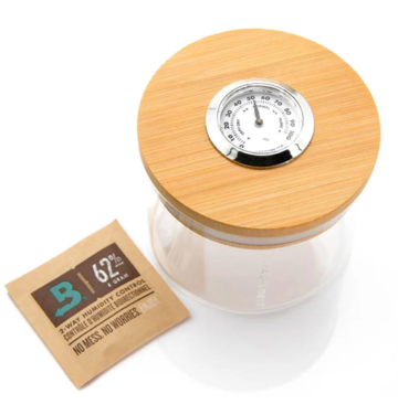 Contenedor Stashlogix Bamboo SmartJar + Boveda - Imagen 4