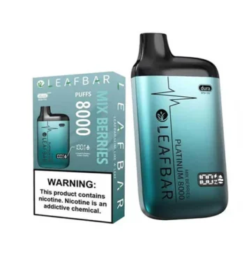 Cigarro electrónico desechable Leafbar Platinum 8000 11 Cigarro electrónico desechable Leafbar Platinum 8000 - Imagen 4