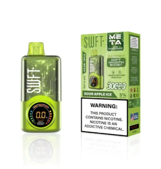 Cigarro electronico desechable Swft Sour Apple Ice