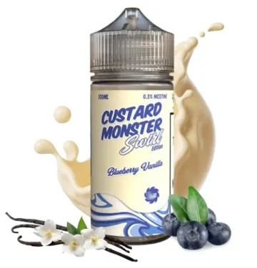 Custard Monster Swirl Blueberry Vainilla