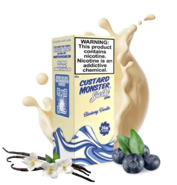 SALT Custard Monster Swirl Blueberry Vainilla