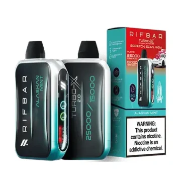 Cigarro electrónico desechable Rifbar Turbo x