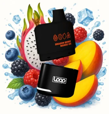 STLTH Loop Kit 5000 Puff (Batería+Pod) 2% 12 Pod STLTH Dragon Berry Mango Ice