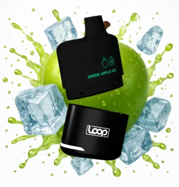 STLTH Loop Kit 5000 Puff (Batería+Pod) 2% 11 Pod STLTH Green Apple Ice