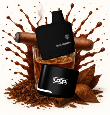 STLTH Loop Kit 5000 Puff (Batería+Pod) 2% 9 Pod STLTH Tabaco Rich