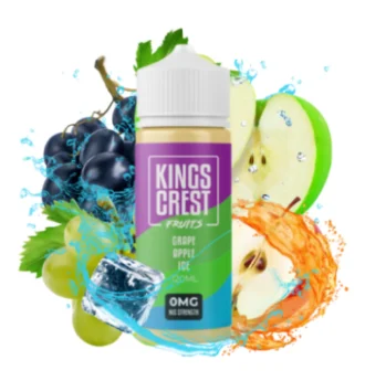 King Crest Fruits Grape Apple Ice
