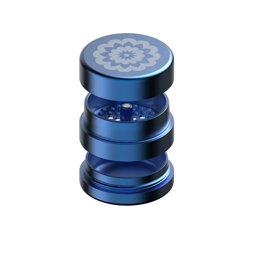 Moledor Next Gen Flower Mill 2.5" (63mm) Standard 7 Next Gen Flower Mill 2.5 Azul