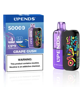 Cigarro electronico desechable Upends 5000 Kit Grape Gush
