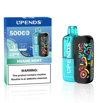 Cigarro electronico desechable Upends 5000 Kit Miami Mint