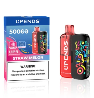 Cigarro electronico desechable Upends 5000 Kit StrawMelon