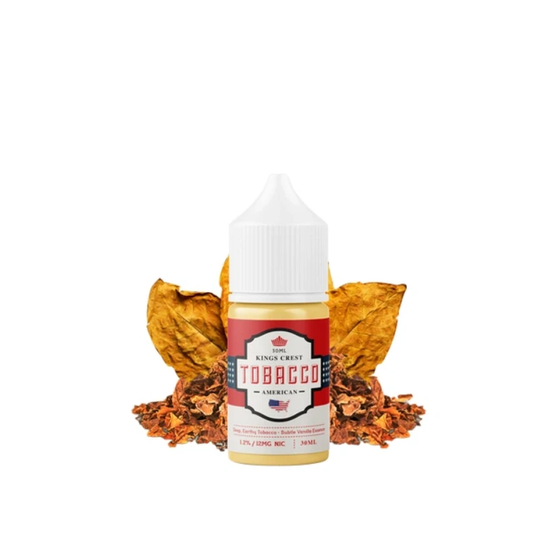 SALT Kings Crest Tobacco American 3 SALT Kings Crest Tobacco American