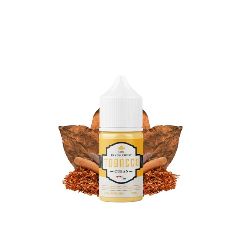 SALT King Crest Tobacco Cuban 3 SALT King Crest Tobacco Cuban