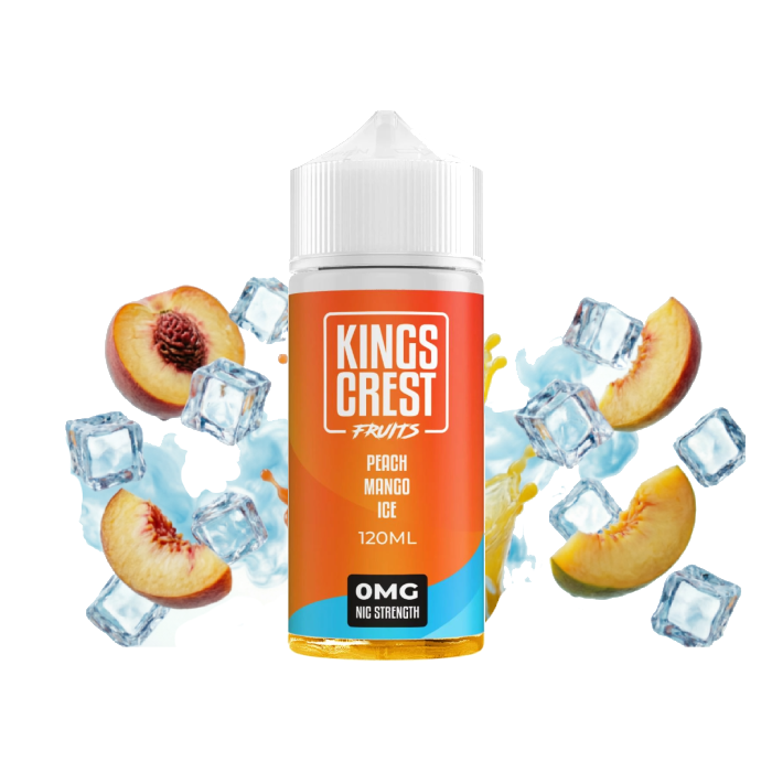 King Crest Fruits Peach Mango Ice 3 King Crest Fruits Peach Mango Ice