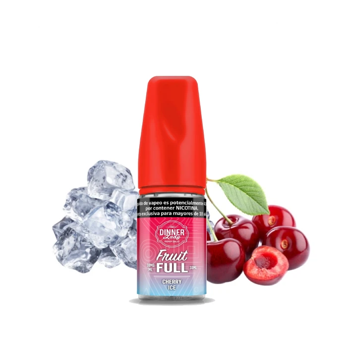 SALT Dinner Lady Fruit Full Cherry Ice 2 SALT Dinner Lady Fruit Full Cherry Ice