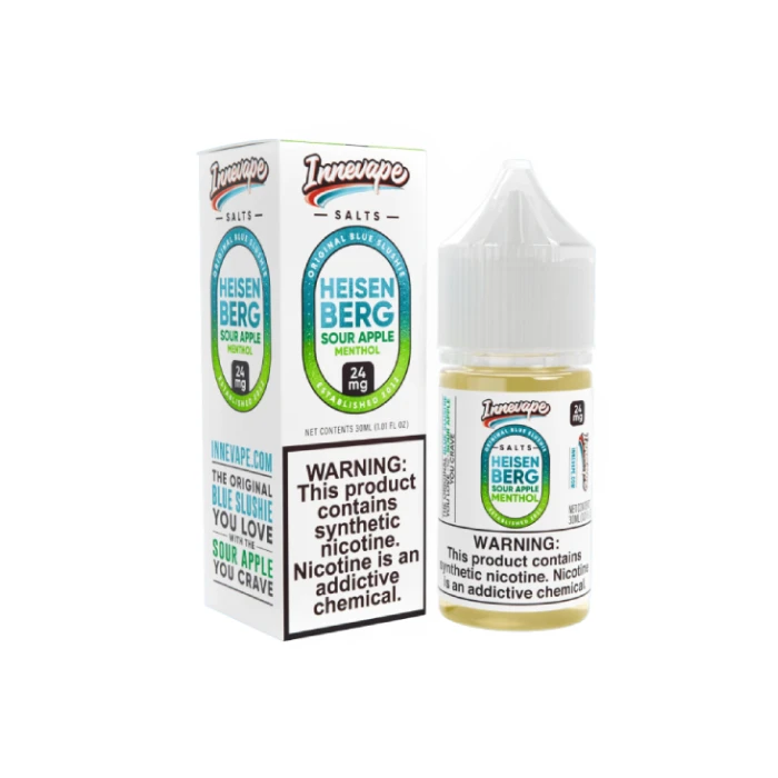SALT Innevape Heinsenberg Sour Apple Menthol 2 SALT Innevape Heinsenberg Sour Apple Menthol