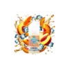 SALT King Crest Bar Series Peach Ice
