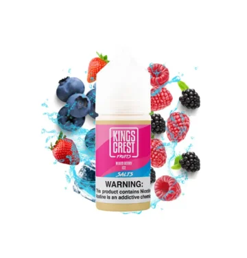 SALT King Crest Fruit Mixed Berry Ice