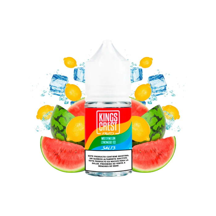 SALT King Crest Fruits Watermelon Lemonade Ice 3 SALT King Crest Fruits Watermelon Lemonade Ice