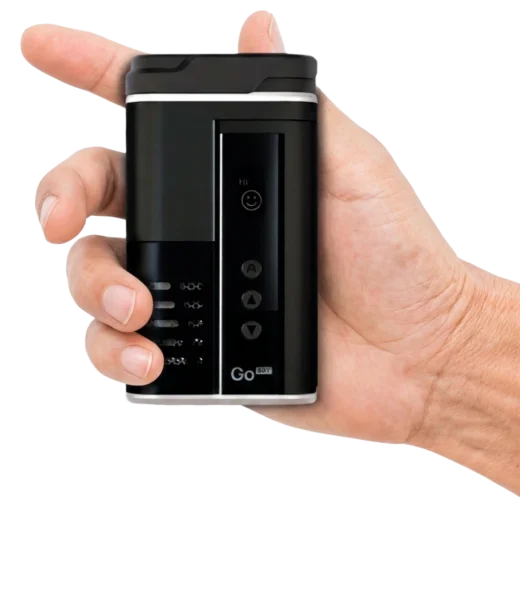 Vaporizador Arizer GO SRT 13 Vaporizador Arizer GO SRT mano