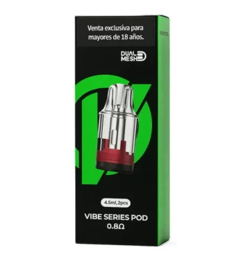 Caja Resistencias Vaporesso Vibe Dual Mesh 0.8 ohm pack 2 unidades 4.5ml